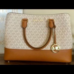 Michael Kors Savannah Large Satchel Handbag